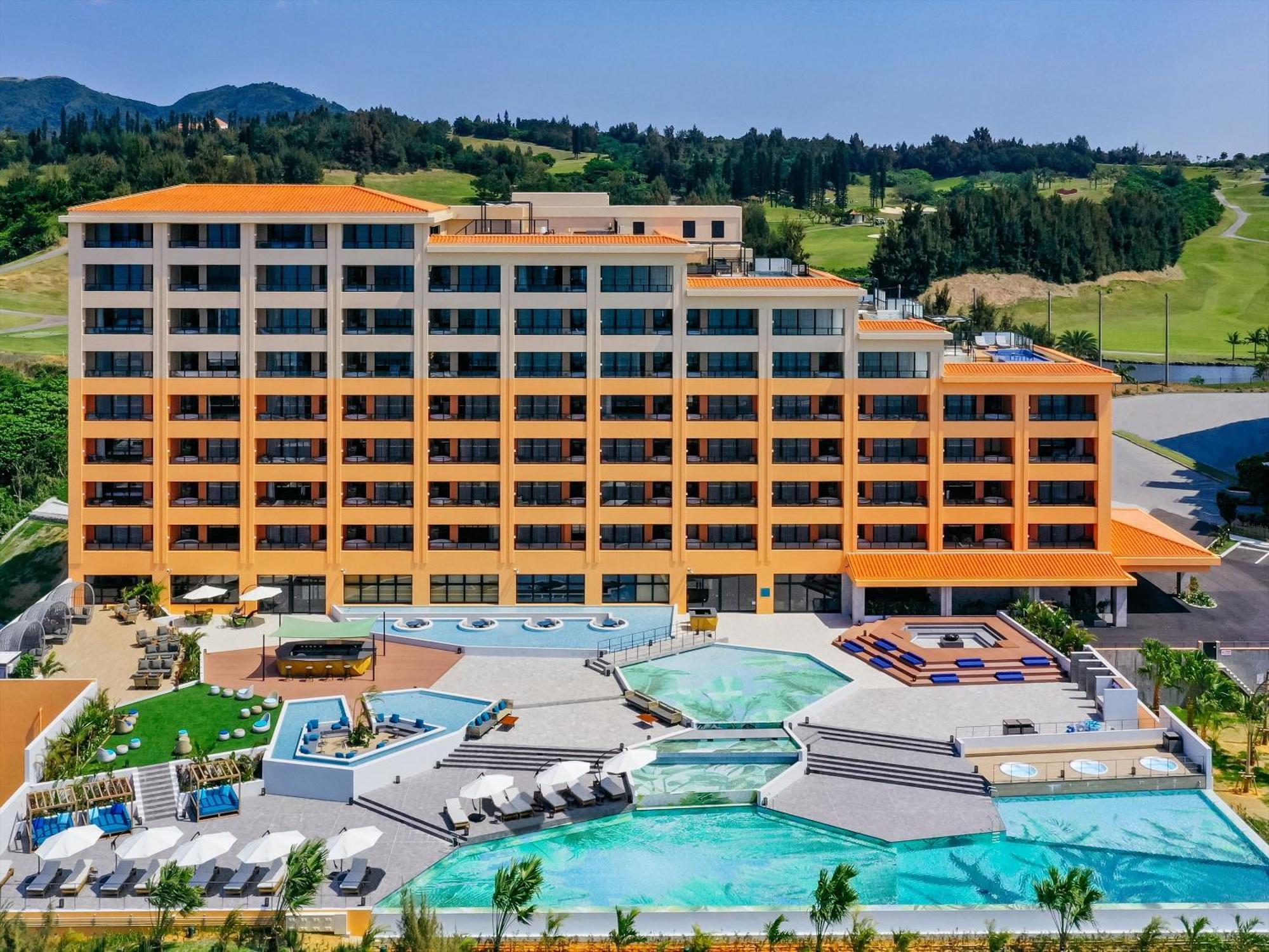 Aquasense Hotel & Resort Onna Exterior photo